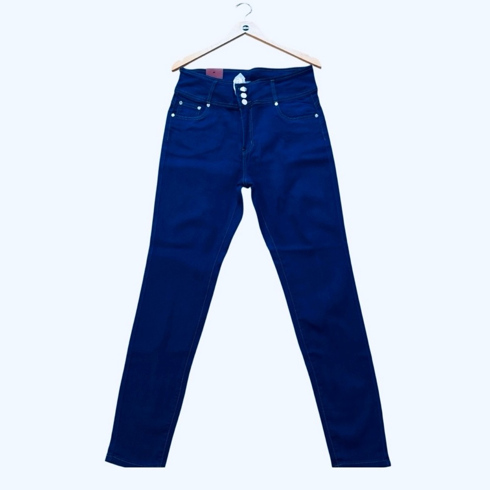 Y2K Movie and TV Clothes size 13/14 NWT womens dark BLUE DENIM JEANS